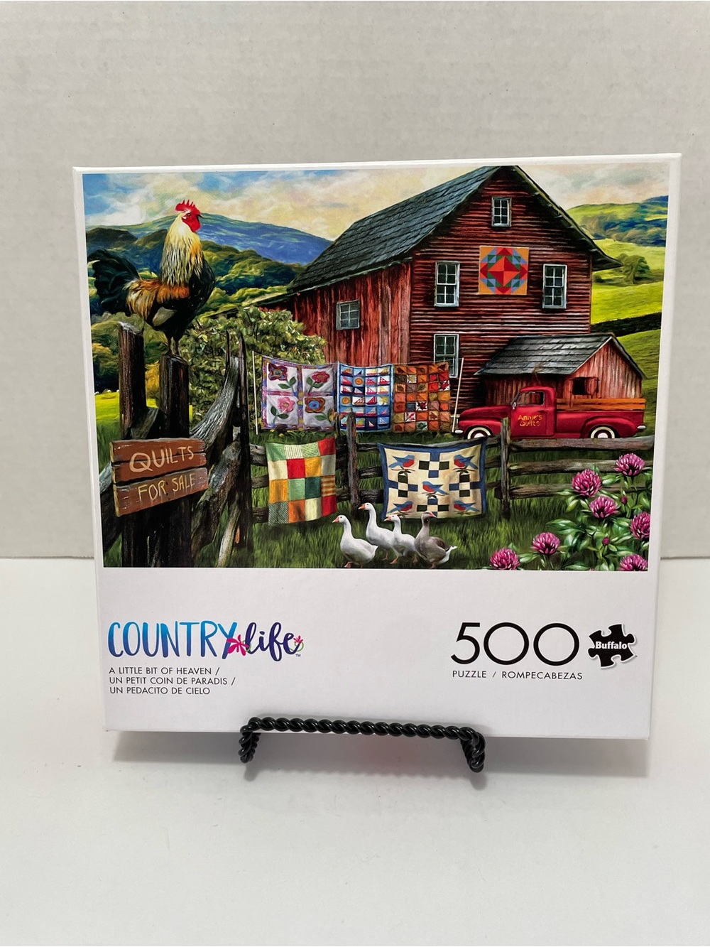 Country Life 500 piece Jigsaw Puzzle. A Little Bit of Heaven. 21.25” x 15”